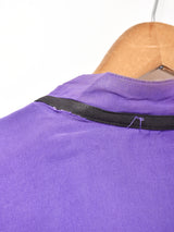 スタンドカラー バイカラー 半袖シャツ