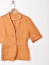 イタリア製 半袖 テーラードジャケット