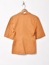 イタリア製 半袖 テーラードジャケット