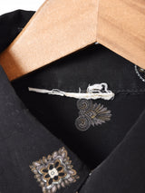 総柄 半袖シャツ