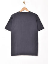 モノクロプリントTシャツ