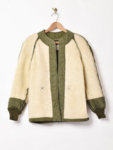 60's  アメリカ軍 ウールパイルライナージャケット