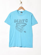 アメリカ製 バスケットボール プリントTシャツ