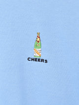 【2色展開】 ワンポイント刺繍 スウェットシャツ