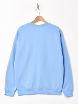 【2色展開】 ワンポイント刺繍 スウェットシャツ