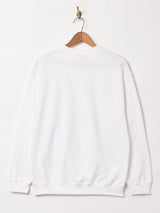 【2色展開】 ワンポイント刺繍 スウェットシャツ