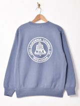 【2色展開】Backers ワンポイント プリント スウェットシャツ