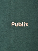 ワンポイント刺繍スリーブレススウェットシャツ