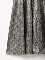 ラメ フレアスカート