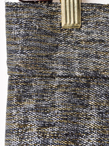 ラメ フレアスカート