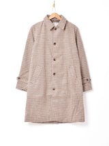 【2色展開】TEMPTATION千鳥柄 ロングコート