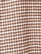 【2色展開】TEMPTATION千鳥柄 ロングコート