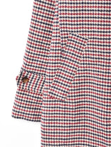 【2色展開】TEMPTATION千鳥柄 ロングコート