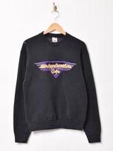 アメリカ製 Harley Davidson フロント刺繍 スウェットシャツ