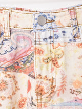 Elcaminoペイズリーパターン ショートパンツ W27