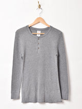 ヘンリーネック サーマルトップス