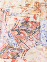 Elcaminoペイズリーパターン ショートパンツ W27