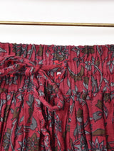 インド製 花柄 インド綿スカート