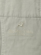 ワンポイント刺繍 ハンティングベスト