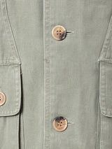 ワンポイント刺繍 ハンティングベスト