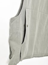 ワンポイント刺繍 ハンティングベスト