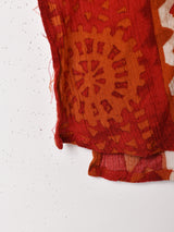 総柄 オープンカラー 半袖シャツ