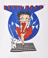 【3色展開】Meridian 「Betty Boop」プリント Tシャツ