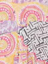 総柄 半袖シャツ