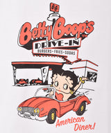 【3色展開】Meridian 「Betty Boop」プリント Tシャツ