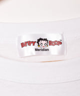 【3色展開】Meridian 「Betty Boop」プリント Tシャツ