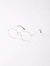 【2色展開】サングラス ゴールド×クリア