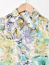 総柄 半袖シャツ
