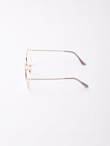 【2色展開】サングラス ゴールド×クリア