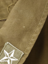 リメイク アランニット×ミリタリージャケット