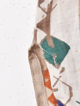 総柄 オープンカラー 半袖シャツ