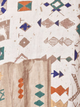 総柄 オープンカラー 半袖シャツ