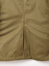 リメイク アランニット×ミリタリージャケット