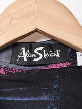 アメリカ製 総柄 半袖シャツ