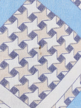 オープンカラー 総柄 長袖 ワンピース