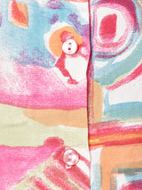 フランス製 総柄 半袖シャツ