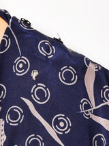 アメリカ製 総柄 長袖ワンピース