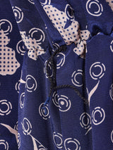 アメリカ製 総柄 長袖ワンピース