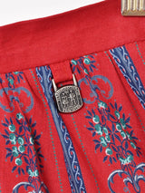 西ドイツ製 ストライプ チロルスカート