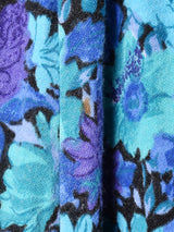 アメリカ製 レースデザイン 花柄 長袖ワンピース