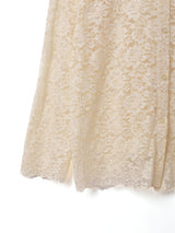 アメリカ製 長袖 レースシャツ