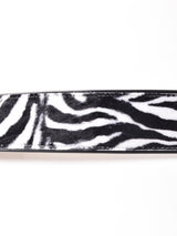 【2色展開】  ゼブラ ワイドファーベルト