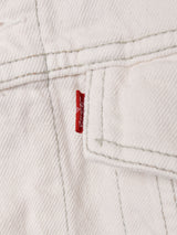 チュニジア製 Levi's ホワイトデニムジャケット