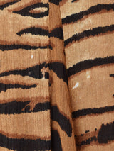 アニマル柄 長袖ワンピース