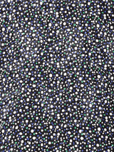 織り 総柄 長袖オープンカラーシャツ