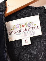 ペイズリー柄 刺繍 ワンピース